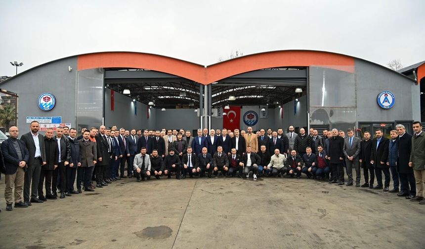 BAŞKAN GENÇ, TULAŞ PERSONELİYLE BAYRAMLAŞTI