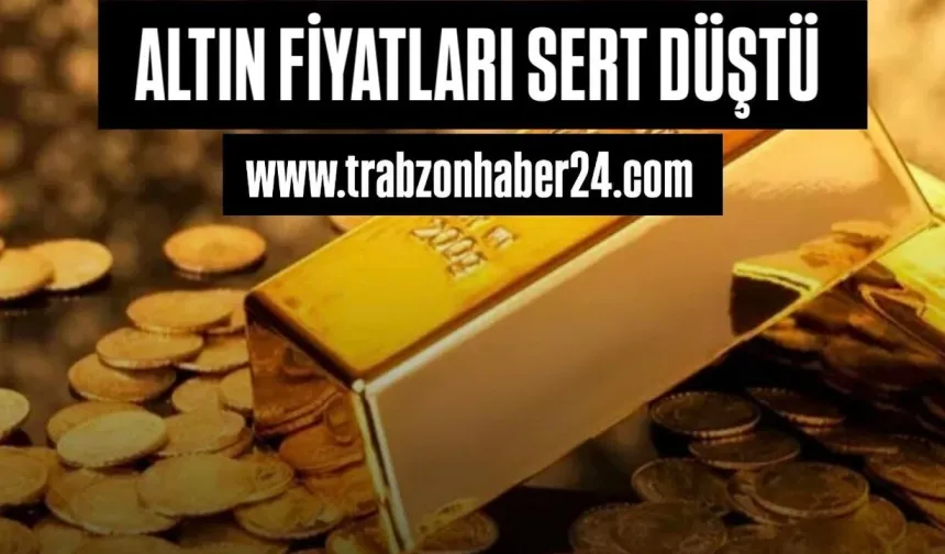 Altın Fiyatları Sert Düşmeye Devam Ediyor