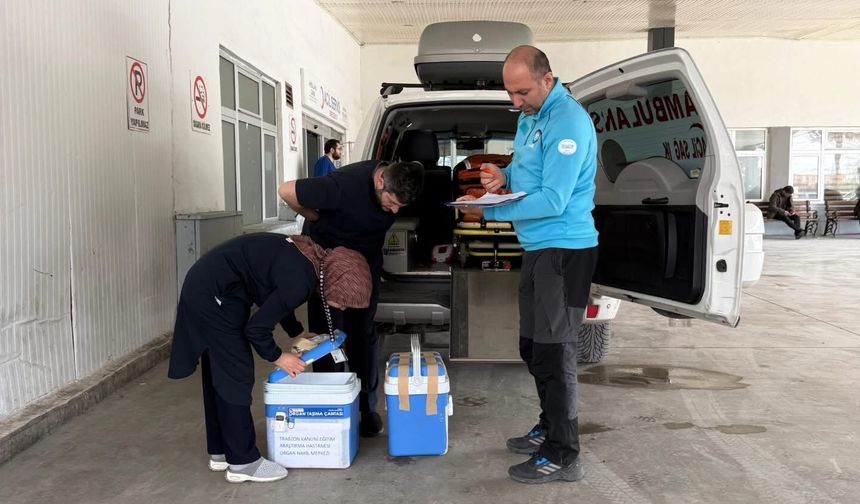 Trabzon UMKE Hayat Kurtarmak İçin Zamanla Yarıştı