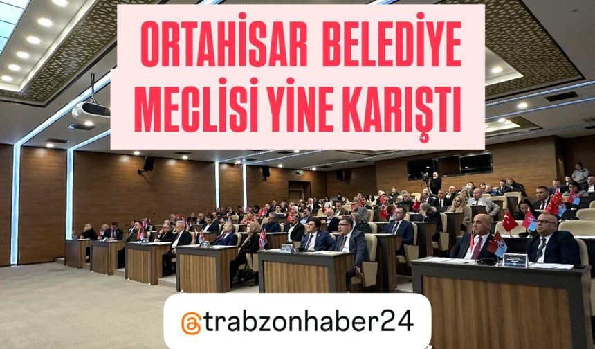 Ortahisar Meclisi’nde gerilim yine yükseldi... Bu kez oy kullanan isim konuştu!