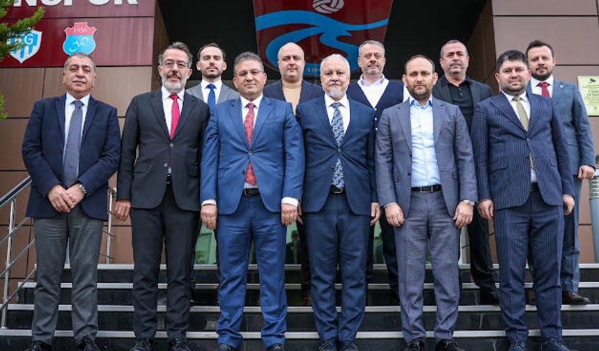 Türkiye Barolar Birliği’nden Trabzonspor’a Ziyaret