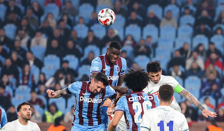 Trabzonspor, Karadeniz Derbisini Onuachu ile Kazandı! Zirveye Adım Adım..