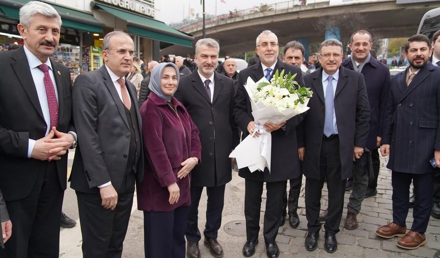 Bakan Işıkhan Trabzon'da!