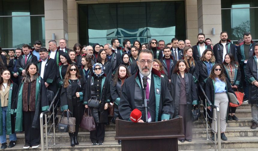 Avukat cinayetine Trabzon'dan sert tepki!