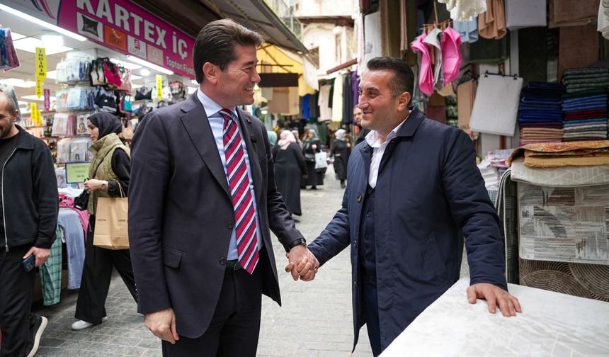 ORTAHİSAR BELEDİYESİ’NDEN ESNAFLARIN TALEBİNE ANINDA ÇÖZÜM