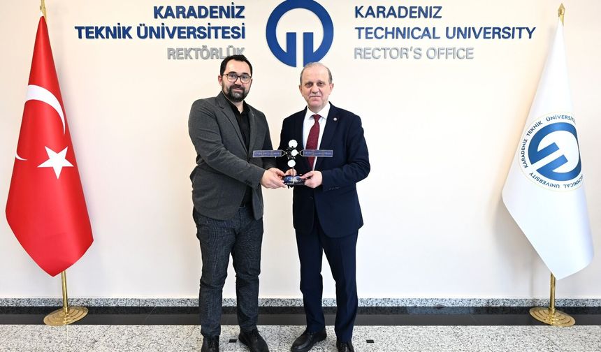 TÜBİTAK UZAY Müdürü Mehmet Nefes’ten KTÜ’ye Ziyaret