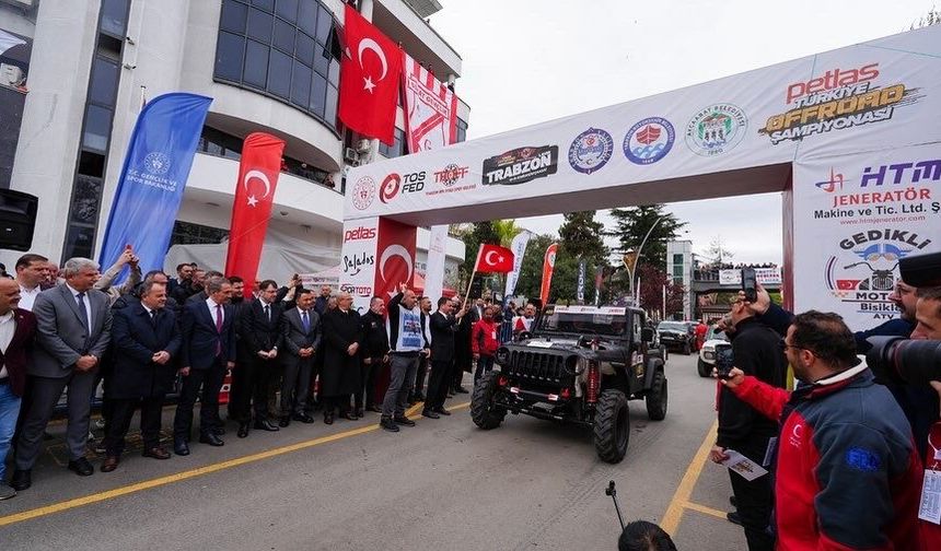 AKÇAABAT’TA OFF-ROAD HEYECANI TÜM HIZIYLA DEVAM EDİYOR