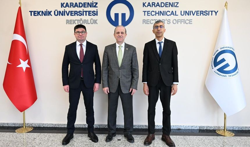 Azerbaycan Cumhuriyeti Kars Başkonsolosu ZaminAliyev’den KTÜ’ye Ziyaret