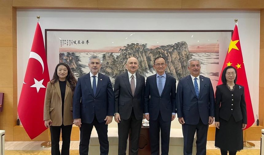 Ak Parti Heyetinden Çin Büyükelçiliğine ziyaret