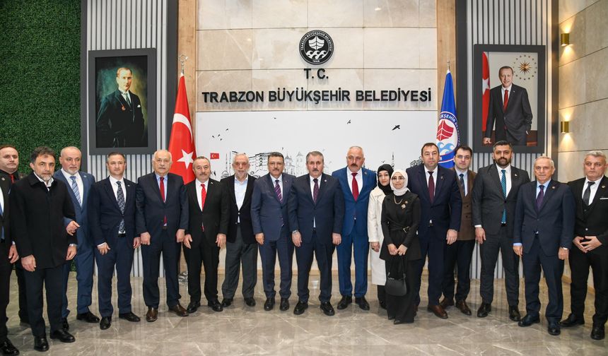 BBP GENEL BAŞKANI DESTİCİ’DEN BAŞKAN GENÇ’E ZİYARET