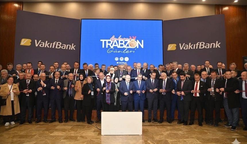 Ankara’daki Trabzon Günleri’nde konuşan Başkan Genç:  “BU KADİM ŞEHRİN MİRASINA SAHİP ÇIKIYOR, GELECEĞİNİ İNŞA EDİYORUZ”