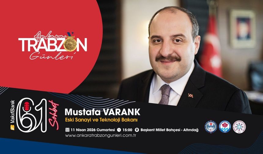Eski Bakan Mustafa Varank, Trabzon Günleri’nde