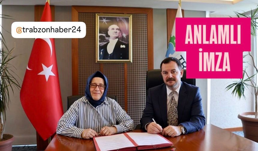 TRABZON ARSİN OSB İLE TRABZON OTİZM DERNEĞİ ARASINDA İŞ BİRLİĞİ PROTOKOLÜ İMZALANDI