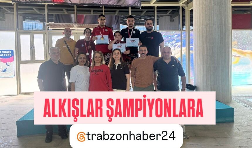 Türk Devletleri Teşkilatı "Herkes İçin Yüzme" Yarışmalarının Birincileri Trabzon Büyükşehir Belediye Spor’dan