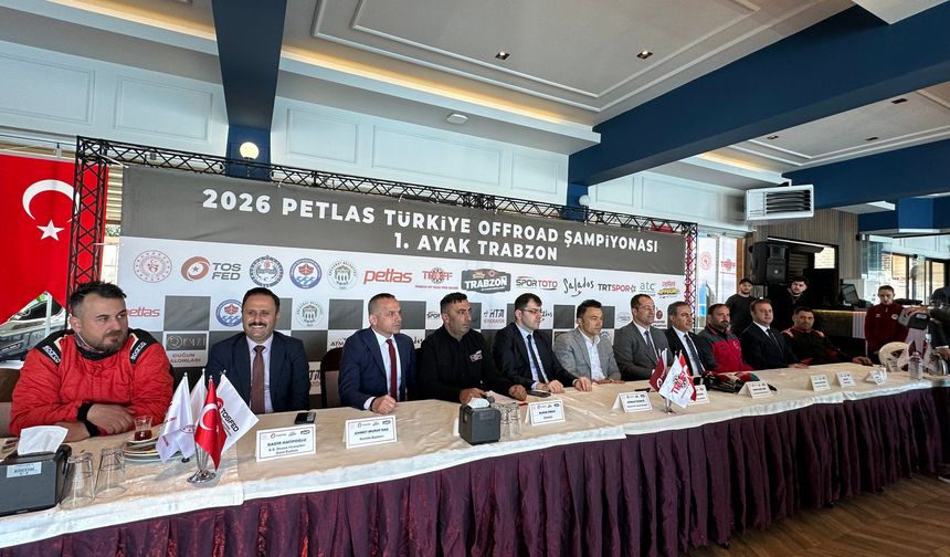 Türkiye Off-Road Şampiyonası 1. ayağı Trabzon'da yapılacak