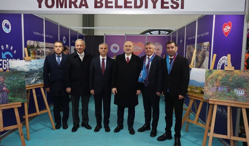 Ankara’da Trabzon Tanıtım Günlerinde Yomra Standına Yoğun İlgi