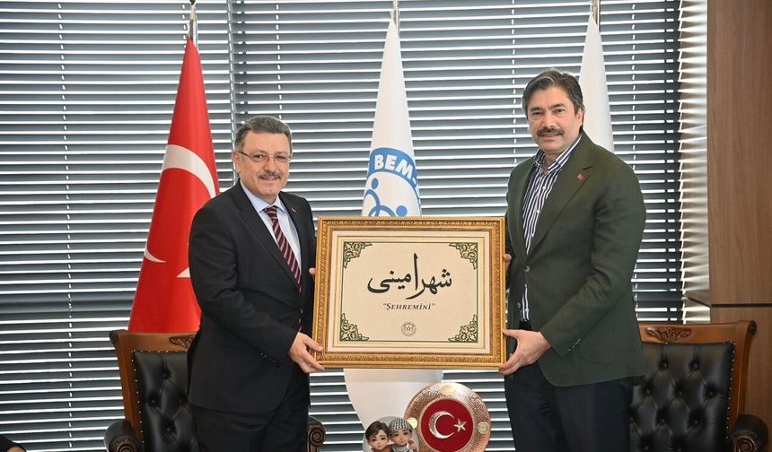 BAŞKAN GENÇ’TEN USLU’YA ZİYARET