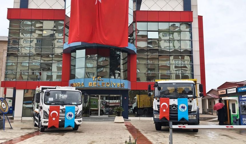Yomra Belediyesi Araç Parkını Genişletiyor