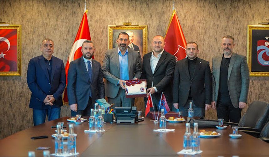 TÜGVA Genel Başkan Yardımcısı Muhammet Orhan’dan Trabzonspor’a Ziyaret