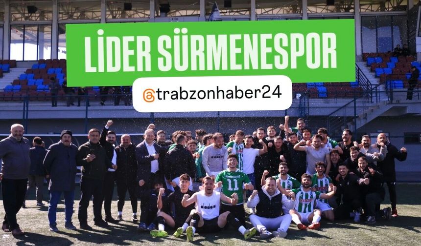 SÜRMENESPOR BEŞİKDÜZÜ’NÜ YENDİ SIRADA YOMRA VAR