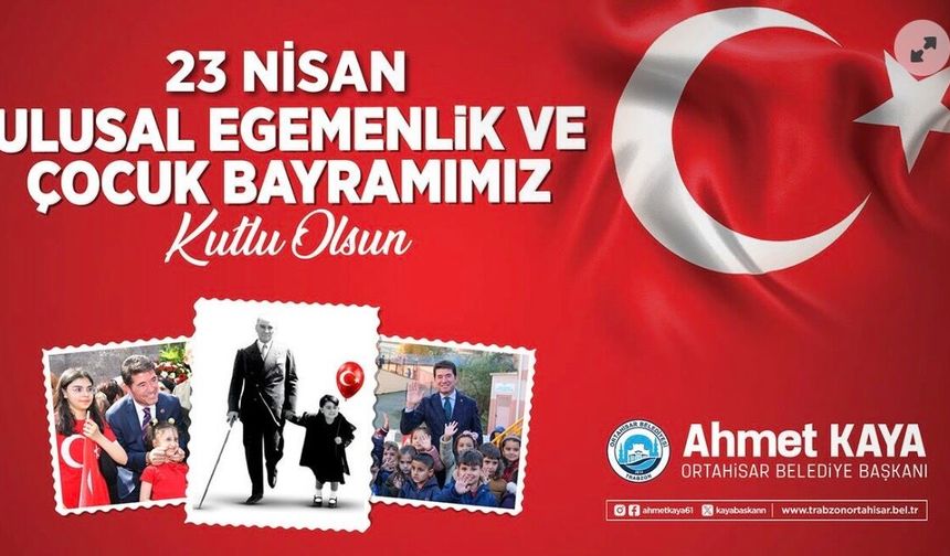 Ahmet Kaya 23 Nisan Mesajı