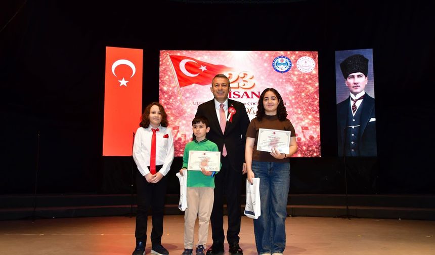 23 Nisan Trabzon’da Coşkuyla Kutlandı