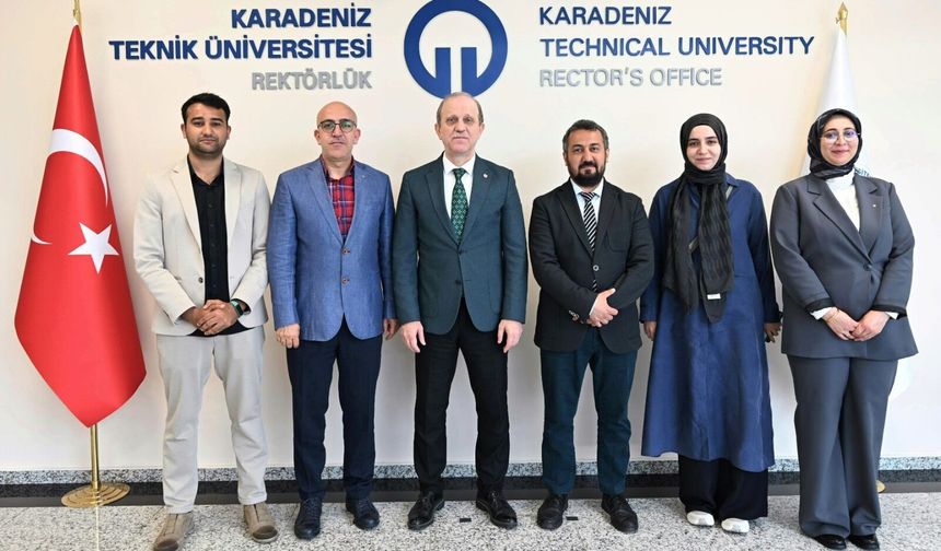Türkiye Maarif Vakfı Heyetinden KTÜ’ye Ziyaret