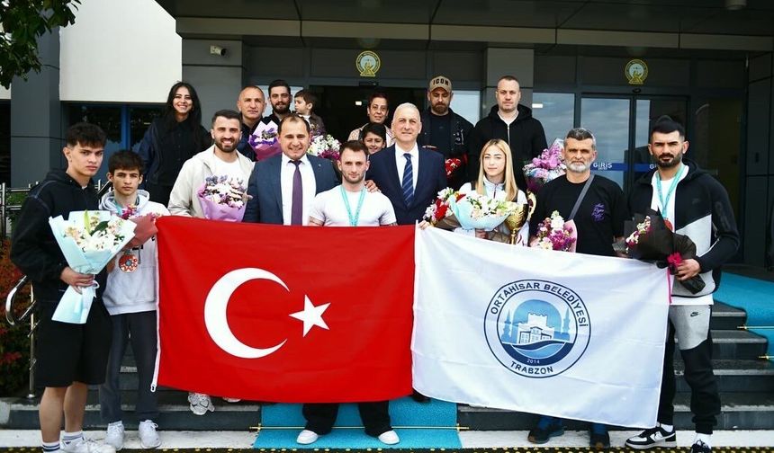 ORTAHİSAR BELEDİYESİ SPORCULARI DÜNYA KUPASI’NDAN ŞAMPİYONLUKLA DÖNDÜ