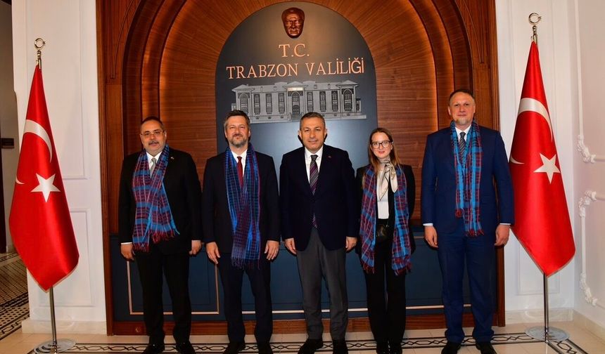 Macaristan Heyeti Trabzon Valisini Ziyaret Etti