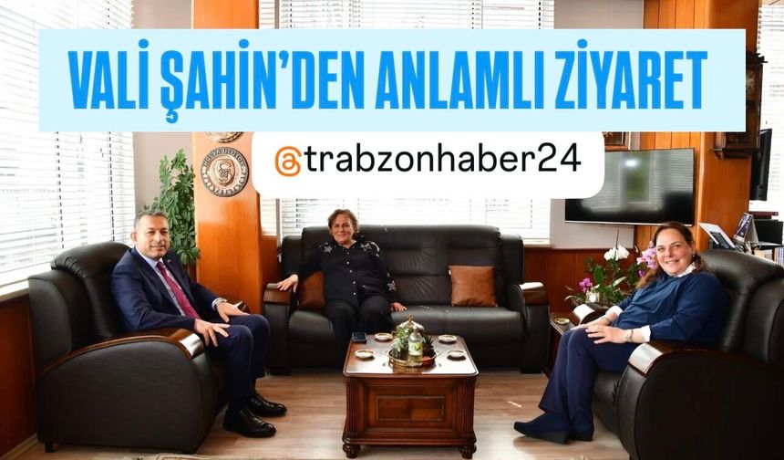 Vali Şahin’den Ali Osman Ulusoy Şirketine Ziyaret