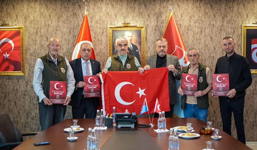 Türkiye Harp Malulü Gaziler, Şehit Dul ve Yetimleri Derneği Trabzon Şubesi’nden Trabzonspor’a Ziyaret