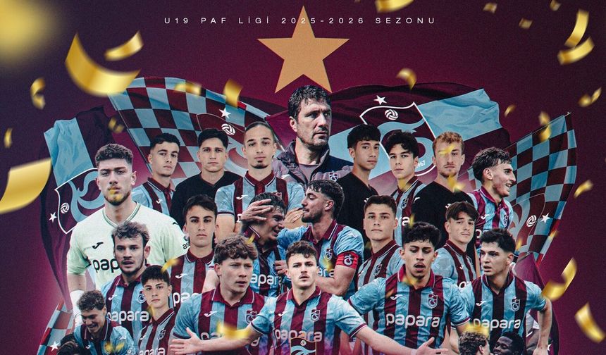 Trabzonspor U19 bunu hep yapıyor!