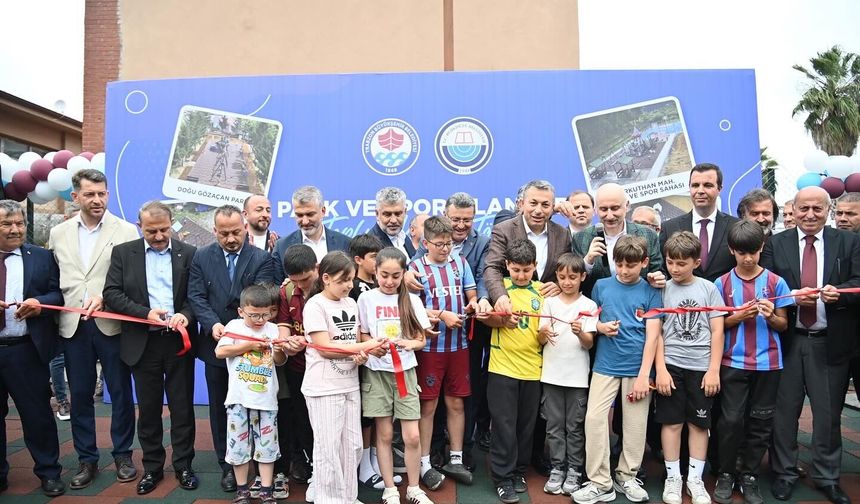BEŞİKDÜZÜ’NDE 4 YENİ ÇOCUK PARKI HİZMETE AÇILDI