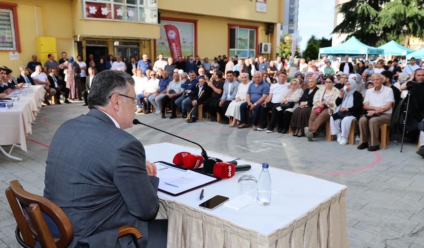 BAŞKAN GENÇ, ÇUKURÇAYIR, BOZTEPE VE KAYMAKLI MAHALLELERİNİN SAKİNLERİNİ DİNLEDİ