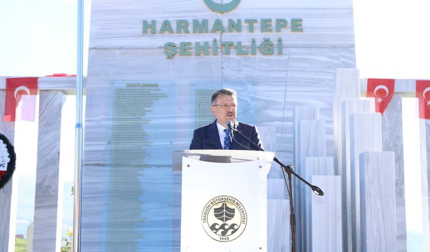 BAŞKAN GENÇ’TEN HARMANTEPE ŞEHİTLERİNE VEFA