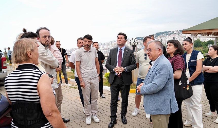 BAŞKAN KAYA’DAN 'GEÇMİŞ OLSUN' ZİYARETİ