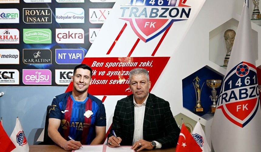KCT 1461 Trabzon FK Eren Tokat ile 1 yıllık sözleşme imzaladı