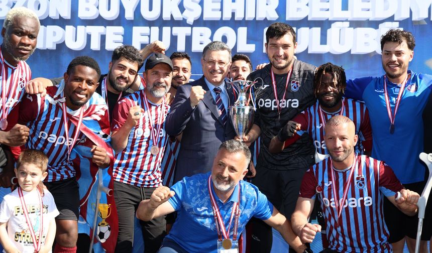 BAŞKAN GENÇ, AMPUTE TAKIMINA ŞAMPİYONLUK HEDEFİ ÇİZDİ