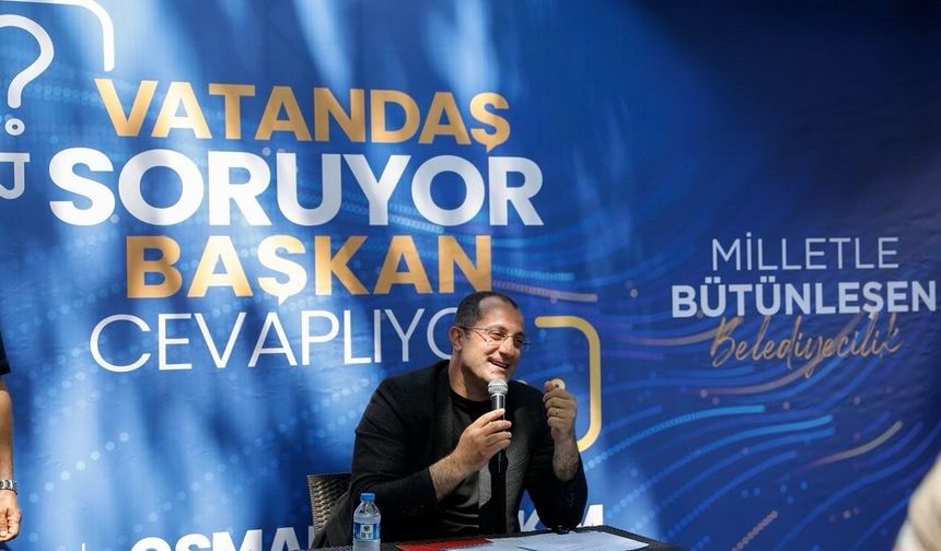 VATANDAŞ SORUYOR, BAŞKAN CEVAPLIYOR PROGRAMI YILDIZLI MAHALLESİ’NDE GERÇEKLEŞTİRİLDİ