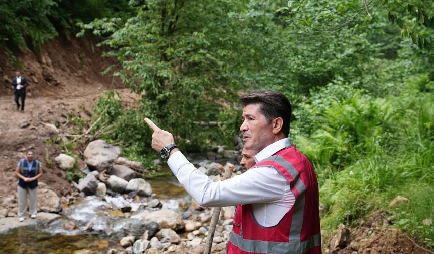 BAŞKAN KAYA, ÇAĞLAYAN ŞELALESİ PROJESİ’NDE İNCELEMELERDE BULUNDU “BU DOĞAL GÜZELLİĞİ, TRABZON TURİZMİNE KAZANDIRACAĞIZ”