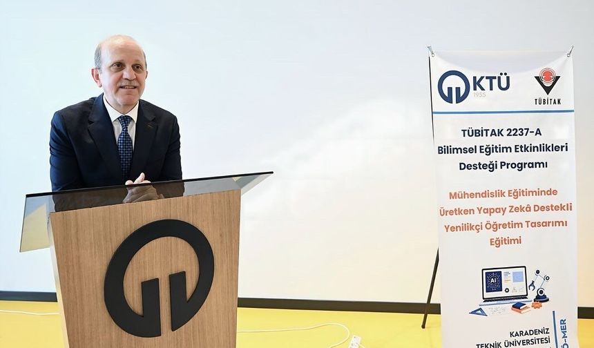 KTÜ’de, Üretken Yapay Zekâ ile Yenilikçi Öğretim Eğitimi Düzenlendi