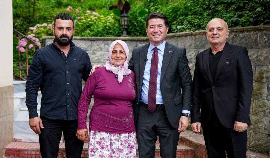 BAŞKAN KAYA’DAN ŞADIMAN TEYZEYE ‘TEMİZLİK’ TEŞEKKÜRÜ