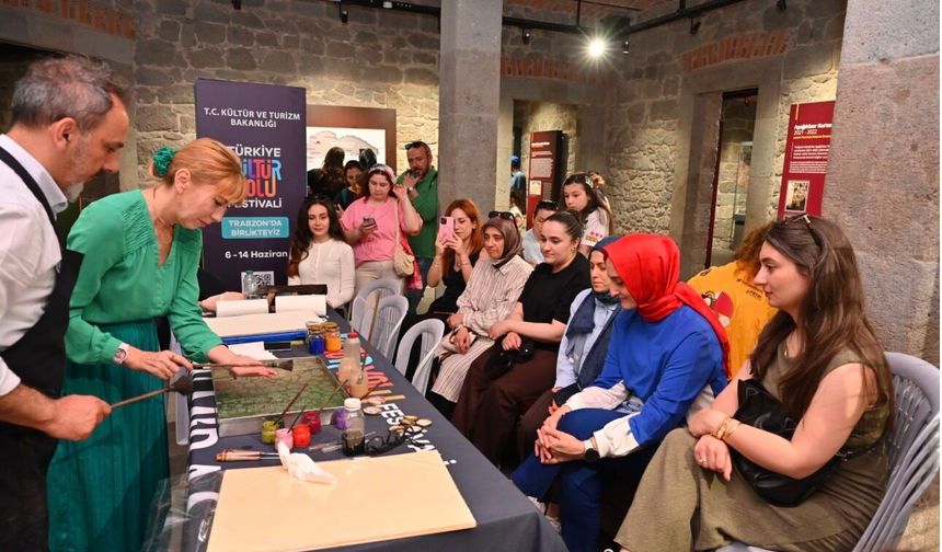 TRABZON’DA KÜLTÜR VE SANAT MARATONU BAŞLADI