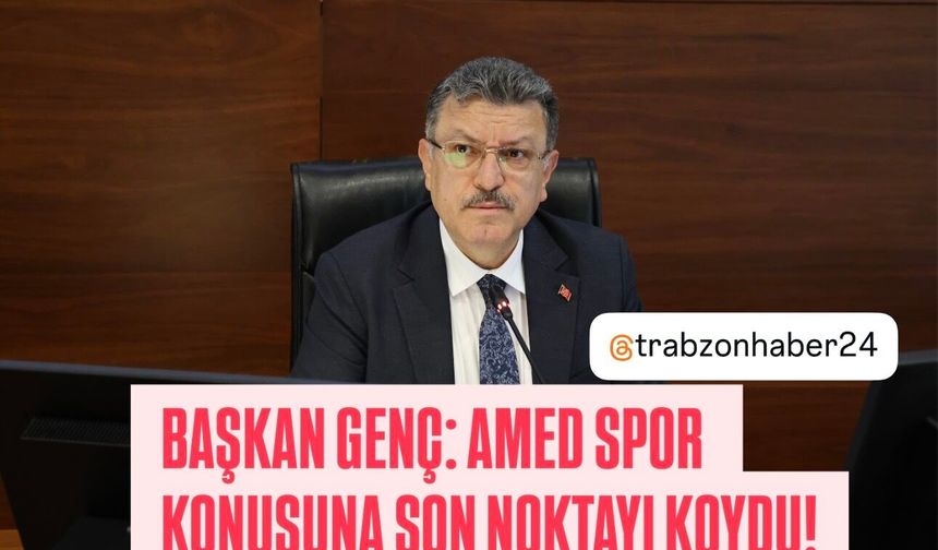 Trabzon’da Amedspor Tebrik Polemiğine Başkan Genç Son Noktayı Koydu!