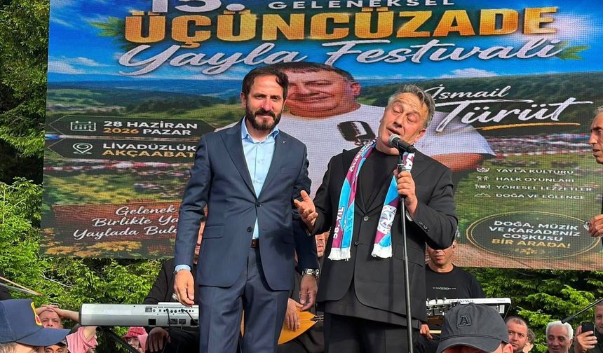 ÜÇÜNCÜZADE YAYLA FESTİVALİ YOĞUN KATILIMLA GERÇEKLEŞTİRİLDİ