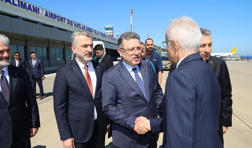 Bakan Uraloğlu Trabzon’a Geldi