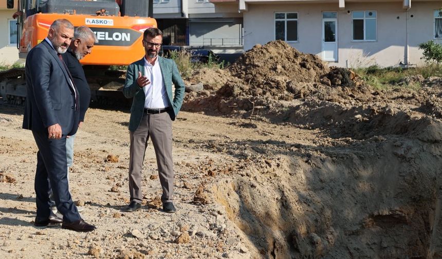 16 DERSLİKLİ İLKOKUL İÇİN ÇALIŞMALAR BAŞLADI