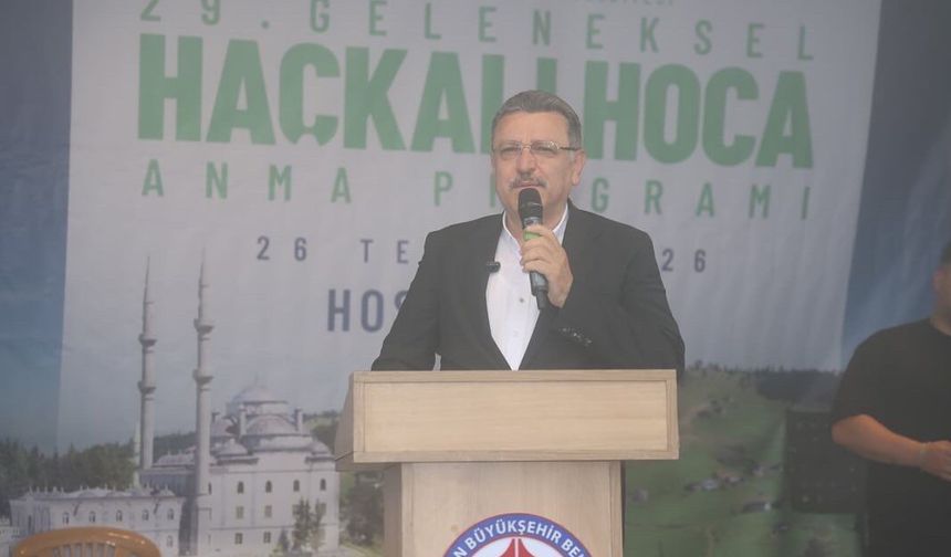 HAÇKALI BABA DUALARLA ANILDI