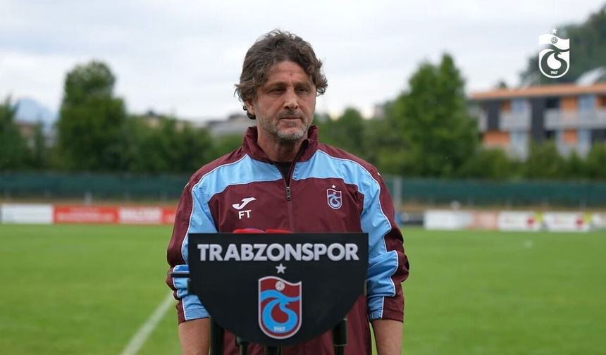 Fatih Tekke Trabzonspor’un oyun planını açıkladı