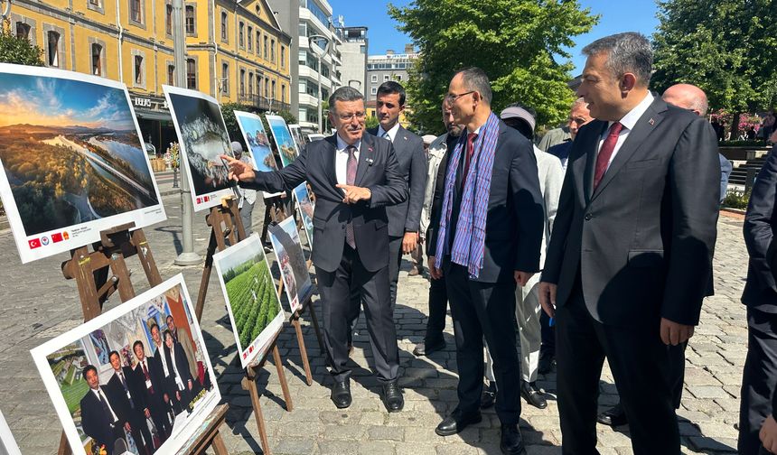 Trabzon-Rizhao kardeş şehir fotoğraf sergisi açıldı